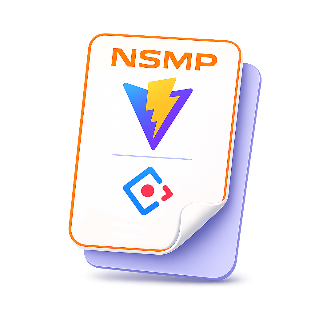 Логотип NSMP Vue Components